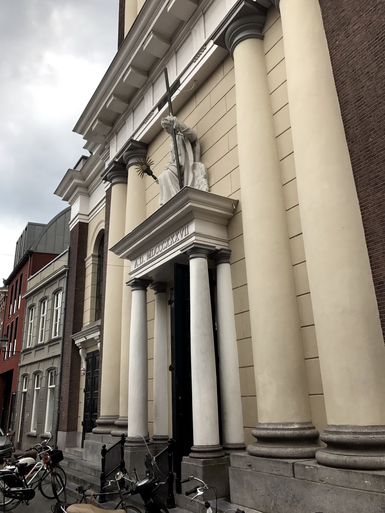 Front of the St. Anthony of Padua Cathedral at the Sint Janstraat street