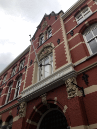 Front of the Nieuwe Veste building at the Sint Janstraat street