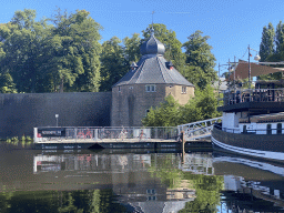The Nieuwe Mark river and the Spanjaardsgat gate, viewed from our tour boat
