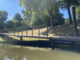 The Mark river and the Valkenberg park, viewed from our tour boat