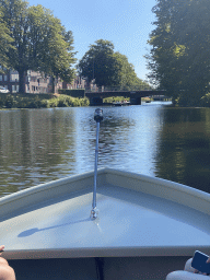 The Mauritsbrug bridge over the Mark river, viewed from our tour boat