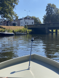 The Bosschebrug bridge over the Mark river, viewed from our tour boat