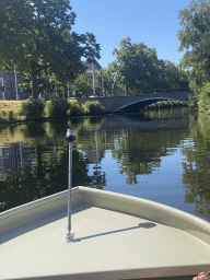 The Nassaubrug bridge over the Mark river, viewed from our tour boat