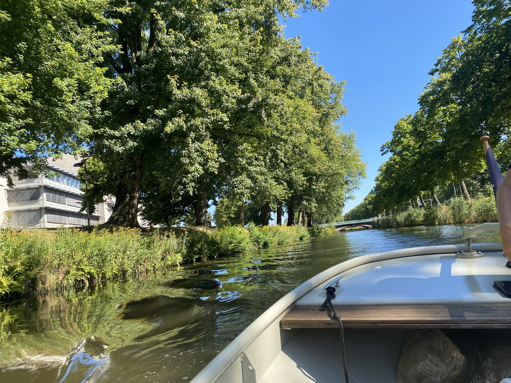 The Claudius Prinsenbrug bridge over the Mark river, viewed from our tour boat