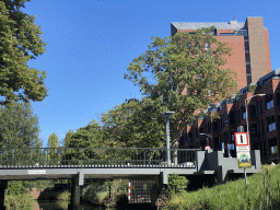 The Balfortbrug bridge over the Aa of Weerijs river, viewed from our tour boat