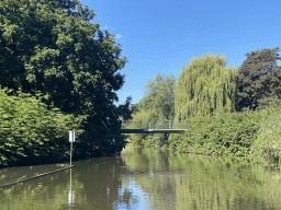 The Arsenaalbrug bridge over the Aa of Weerijs river, viewed from our tour boat