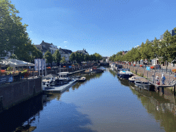 The Haven canal, viewed from the Hoge Brug bridge