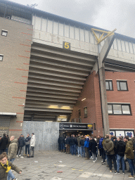 South entrance of the Rat Verlegh Stadium, just before the match NAC Breda - FC Den Bosch