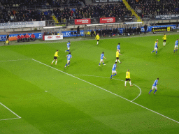 Players on the field of the Rat Verlegh Stadium, during the match NAC Breda - FC Den Bosch