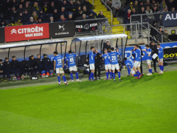 Players of FC Den Bosch taking a break for the Ramadan at the Rat Verlegh Stadium, during the match NAC Breda - FC Den Bosch