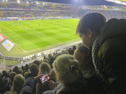 Max at the F9 grandstand of the Rat Verlegh Stadium, with a view on the field, during the match NAC Breda - FC Den Bosch