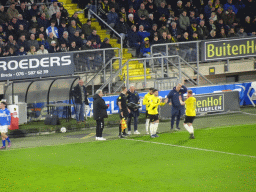 Substitutions of players of NAC Breda on the field of the Rat Verlegh Stadium, during the match NAC Breda - FC Den Bosch