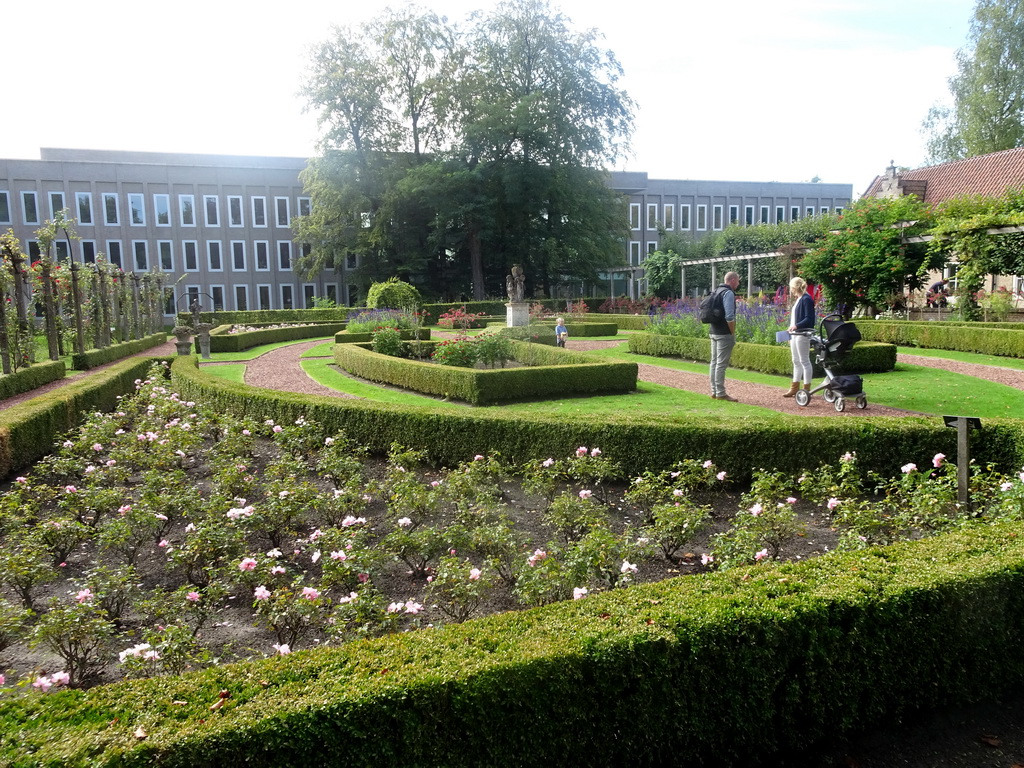 The French Garden of Bouvigne Castle