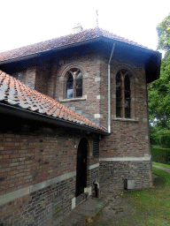 Right side of the Chapel at the English Garden of Bouvigne Castle
