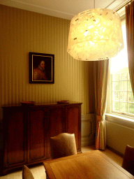 Interior of the southeast room of Bouvigne Castle