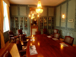 Interior of the northeast room of Bouvigne Castle