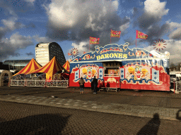 Ticket office of the Circus Barones at the Chasséveld square