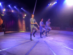 Clowns at Circus Barones, during the show