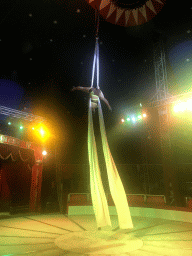 Acrobats at Circus Barones, during the show