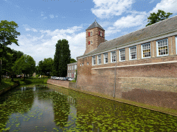 The Mark river and the southwest side of the Breda Castle, viewed from the southern bridge