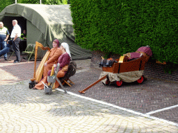 Musicians at the Parade square of Breda Castle, during the Nassaudag