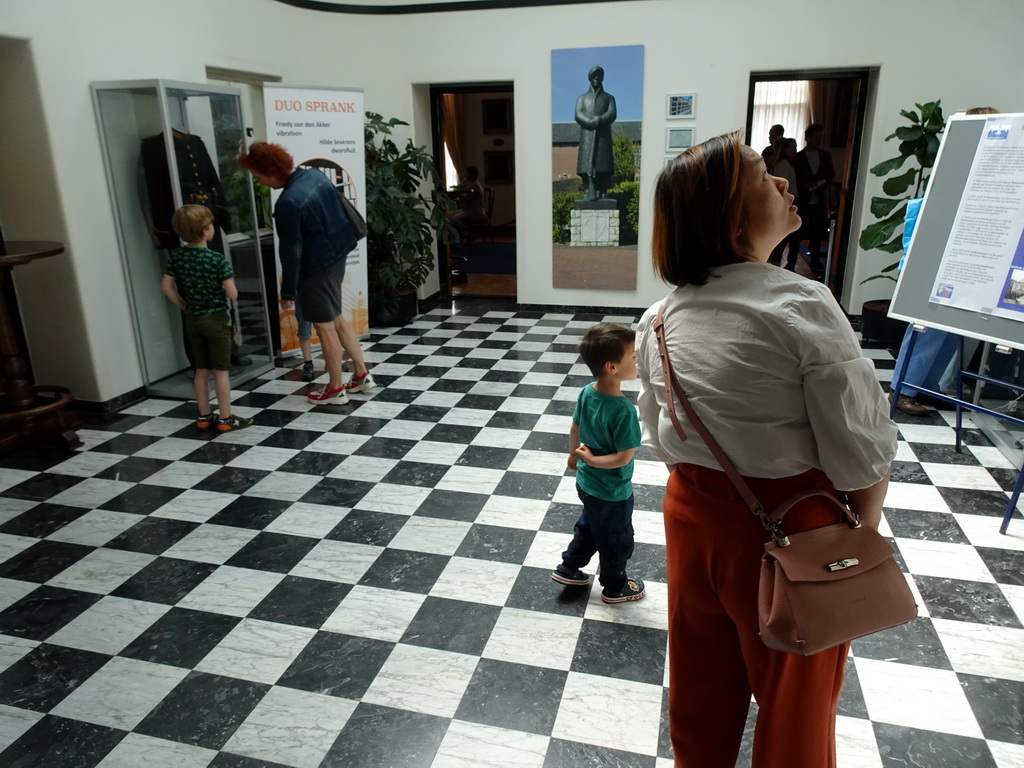 Central room at the Blokhuis building of Breda Castle, during the Nassaudag