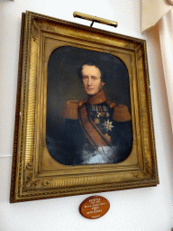 Painting of Prince Frederick of the Netherlands, at the southwest room at the Blokhuis building of Breda Castle