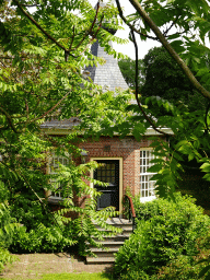 Pavilion at the east side of the Parade square of Breda Castle, viewed from the front of the Blokhuis building