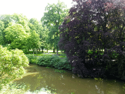 The Mark river and the Stadspark Valkenberg, viewed from the front of the Blokhuis building