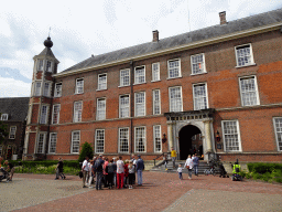 East side of the Main Building of Breda Castle, viewed from the Parade square, during the Nassaudag