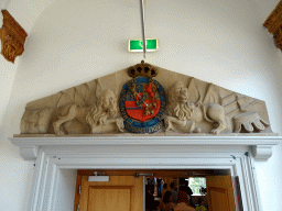 Relief above the door to the Main Hall at the First Floor of the Main Building of Breda Castle, during the Nassaudag