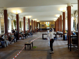 Fencers at the Main Hall at the First Floor of the Main Building of Breda Castle, during the Nassaudag