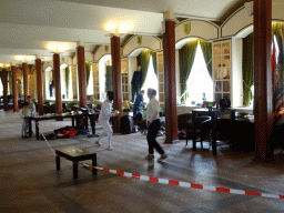 Fencers at the Main Hall at the First Floor of the Main Building of Breda Castle, during the Nassaudag