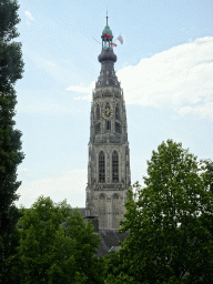 The Grote Kerk church, viewed from the First Floor of the Main Building, during the Nassaudag