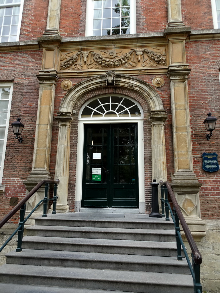 The Philips William Gate at the south side of the Main Building of Breda Castle, during the Nassaudag