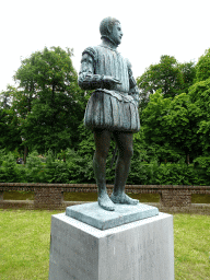 Statue of William of Orange at the northeast side of the Parade square of Breda Castle