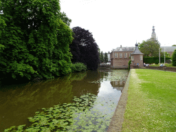 The Mark river and the Blokhuis building of Breda Castle, viewed from the northeast side of the Parade square