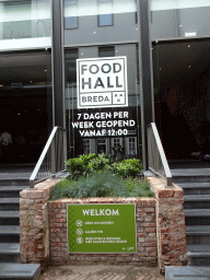 Front of the Foodhall Breda at the Reigerstraat street