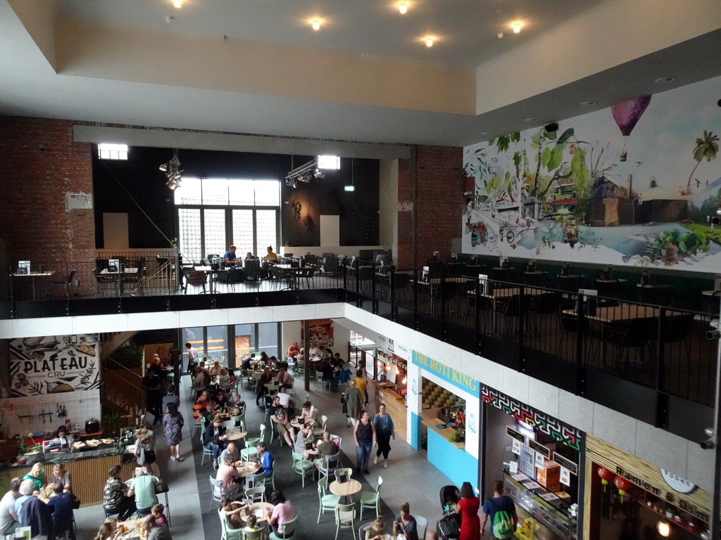Interior of the Foodhall Breda, viewed from the First Floor