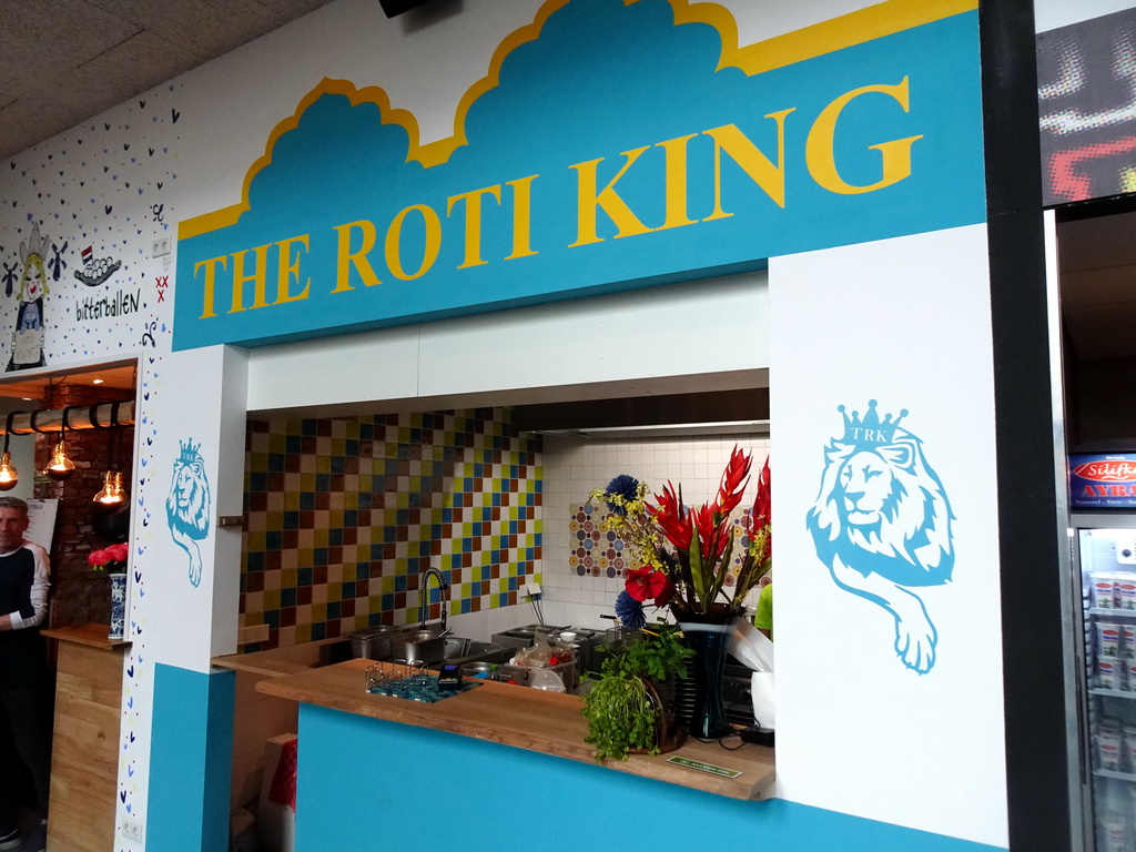 The Roti King restaurant at the Ground Floor of the Foodhall Breda