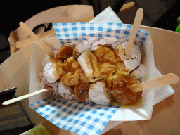 Poffertjes for lunch at the Ground Floor of the Foodhall Breda