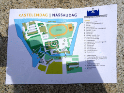 Map of Breda Castle during the Nassaudag