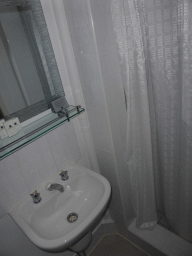Our bathroom in the Soho Motel