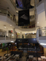 Interior of the Myer Centre shopping mall, by night