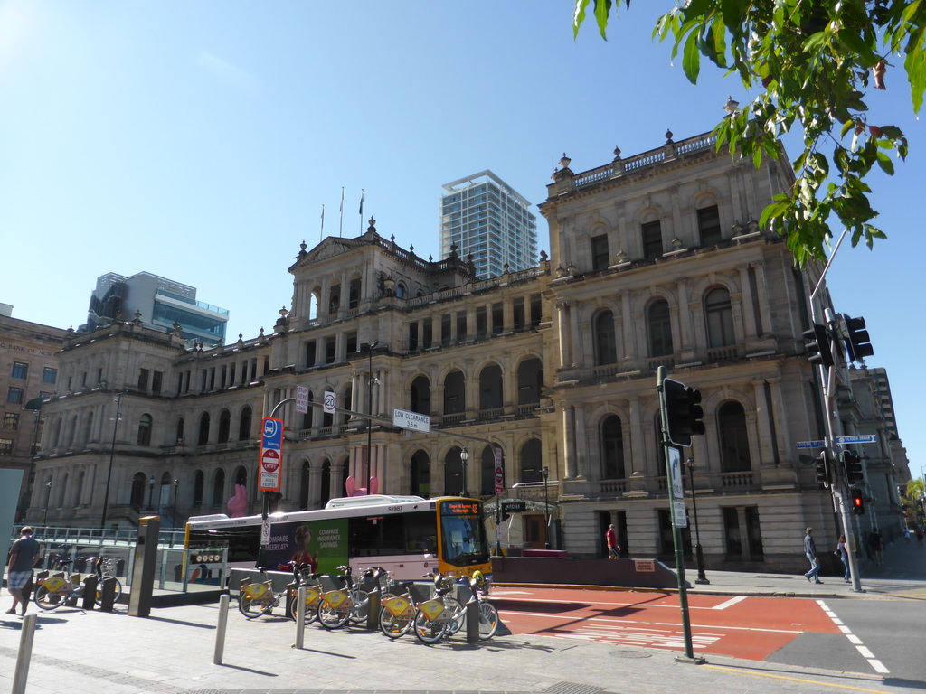 Front of the Treasury Casino at Queen Street