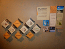 Information on the song `Waltzing Matilda`, at the first floor of the Queensland Museum & Sciencentre