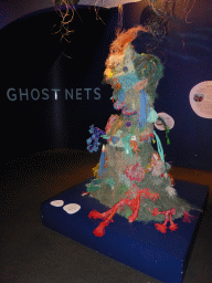 Model of a ghostnet, at the first floor of the Queensland Museum & Sciencentre