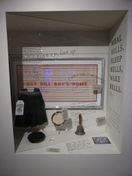 Items from the exposition on Life in Children`s Homes and Institutions, at the third floor of the Queensland Museum & Sciencentre