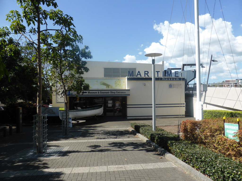 Front of the Queensland Maritime Museum at Stanley Street