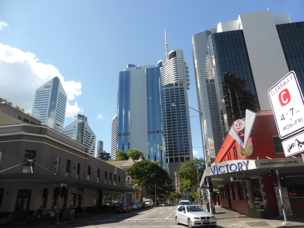 Skyscrapers at Charlotte Street, viewed from Edward Street